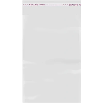 Afbeelding van IBOO 200 stuks transparante plastic zakjes, zelfklevend, OPP/verpakkingszak, voor sieraden, snoep, geschenken (12 x 18 cm)