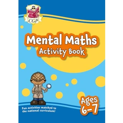 Afbeelding van CGP KS1 Activity Books and Cards Mental Maths Book for Ages 6 7 (Year 2)