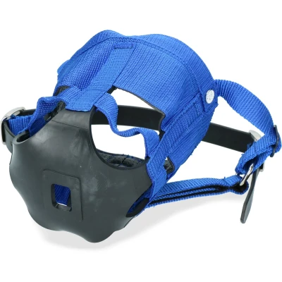 Afbeelding van Ultimate Muzzle Anti graas graasmasker Shetland Blauw