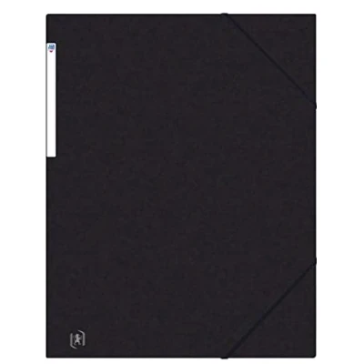 Afbeelding van Oxford Top File+ Elastomap, Voor Ft A3, Zwart Elastomap