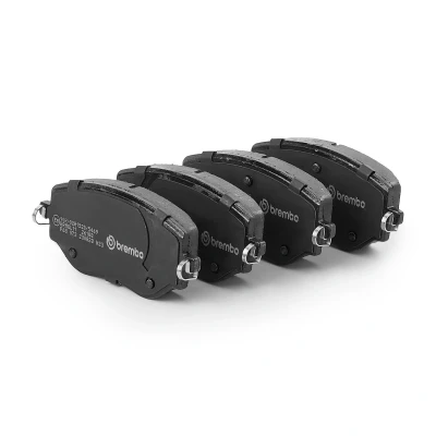 Afbeelding van BREMBO P 68 073 Remblokkenset Met akoestische slijtagewaarschuwing anti kreukplaat Zonder toebehoren RENAULT: Clio V Hatchback, DACIA: Sandero III