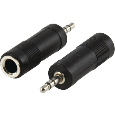 Afbeelding van 3,5mm Jack (m) 6,35mm (v) stereo audio adapter