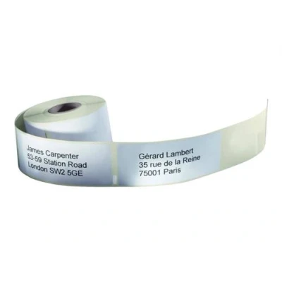 Image de Avery Zweckform Papier adhésif permanent blanc 36 x 89 mm 520 étiquette(s) (2 rouleau(x) 260) étiquettes