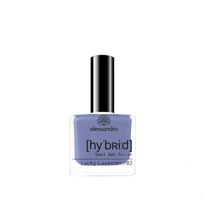 Afbeelding van alessandro Lucky Lavender Hybride nagellak in slechts 3 stappen voor perfecte nagels zonder led, houdt tot 10 dagen, 8 ml
