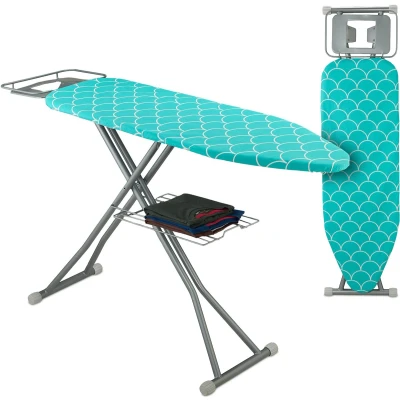 Afbeelding van strijkplank voor stoomstrijkijzer 122 x 39,5 cm hoogte verstelbaar