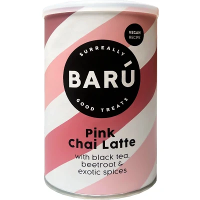 Afbeelding van Barú Vegan Pink Chai Latte Powder 250g