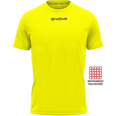 Afbeelding van givova One mac01 T shirt voor volwassenen, uniseks, met korte mouwen