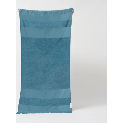 Afbeelding van Sunnylife Beach Strandlaken Turks Katoen 175 x 90cm Blue / Cotton