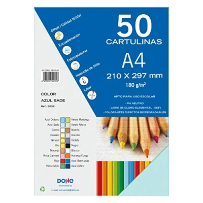 Afbeelding van Dohe 30091 dozen, A4, sado blauw, 50 stuks