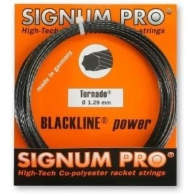 Image de Signum pro kr1007581,29 tornado corde de raquette tennis noir 12 m 1,29 mm