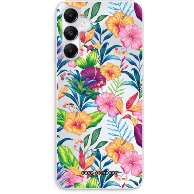Afbeelding van Case Company® hoesje geschikt voor Samsung Galaxy A05s Tropisch 2 Soft Cover Telefoonhoesje Bescherming aan alle Kanten en Schermrand