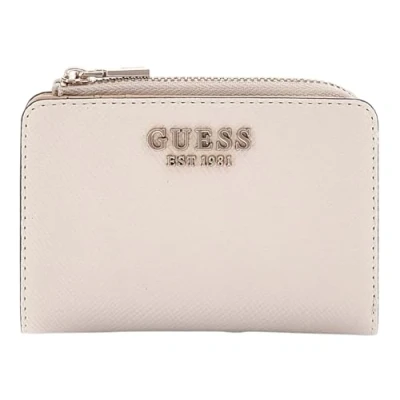 Afbeelding van GUESS Laurel SLG Damesportemonnee met ritssluiting, bot, Beenderen