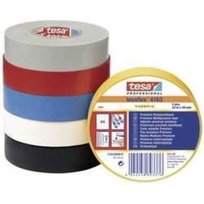 Afbeelding van tesa PREMIUM 04163 00187 92 Isolatietape tesaflex 4163 Wit (l x b) 33 m 12 mm 1 stuk(s)