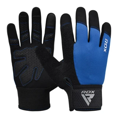 Afbeelding van RDX Sports Fitness Handschoenen W1 Full Finger Blauw S