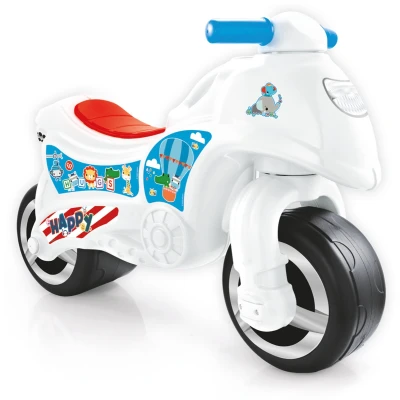 Afbeelding van Dolu Fisher Price Loopmotor Wit/Blauw/Rood