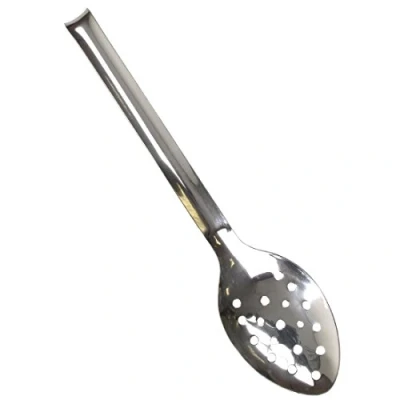Afbeelding van Vogue geperforeerde RVS serveerlepel 30,5cm