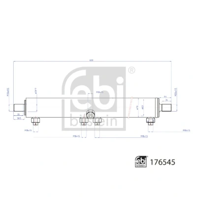 Afbeelding van DT Spare Parts 10.26013 Veerbalg, luchtvering