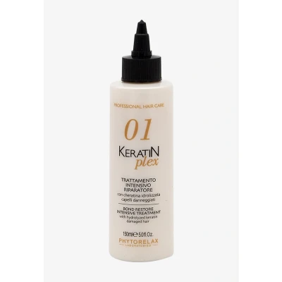Afbeelding van Phytorelax Keratin PLEX 01. BOND Restore Intensive Treatment FOR Damaged HA Haarverzorging, Maat: 150 ml, Not defined