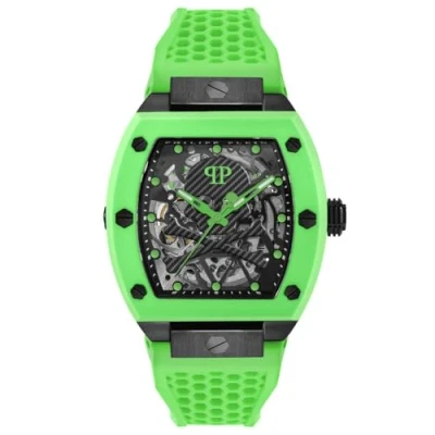 Afbeelding van Philipp Plein PWBAA2324 Polshorloge Heren Automatisch The Skeleton