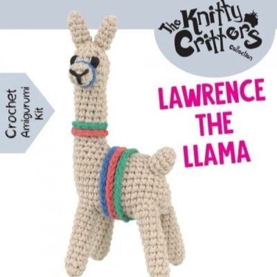Afbeelding van Crochet Kit Pouch Pals Lawrence The Lama