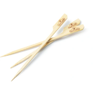 Afbeelding van Napoleon bamboespiezen 15 cm lang 48 Stuks