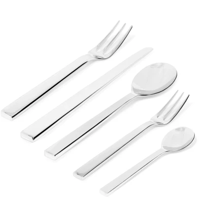 Afbeelding van Alessi Bestekset Santiago DC05S5 5 Delig door David Chipperfield
