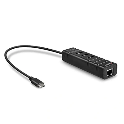 Afbeelding van Lindy 43249 interface hub USB 3.2 Gen 1 (3.1 1) Type C 5000 Mbit/s Zwart