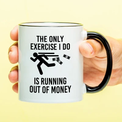 Afbeelding van Mok Running out of money