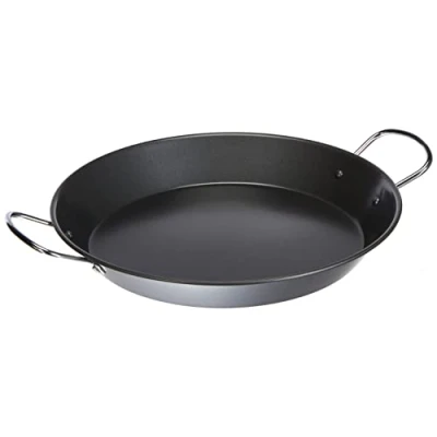 Afbeelding van Ibili Paellapan 32 cm Zwart