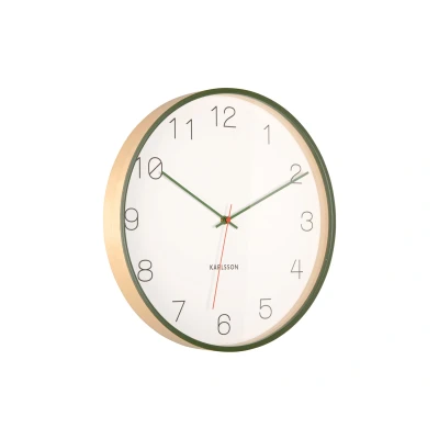 Afbeelding van Karlsson Wandklok Joy Groen Ø40cm