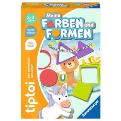 Afbeelding van Ravensburger tiptoi spel 00168 mijn kleuren en vormen, leerspel voor kinderen vanaf 2 jaar