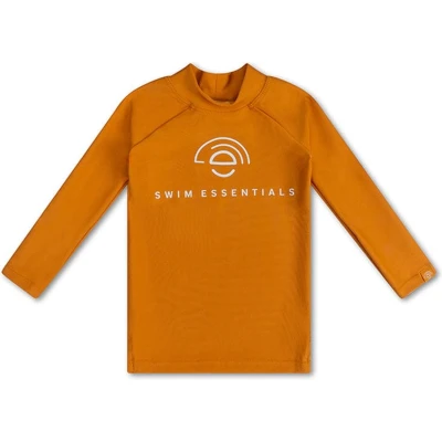 Afbeelding van Swim Essentials UV Zwemshirt Unisex Lange mouw Sea Star Bruin Maat 86/92