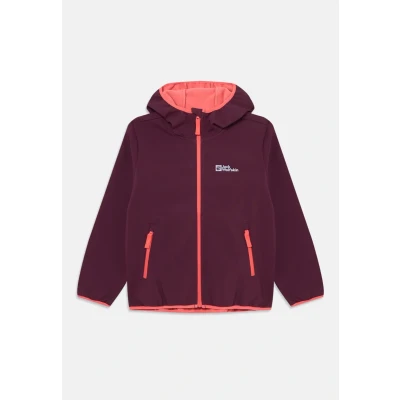 Afbeelding van Jack Wolfskin FOUR Winds Jacket KIDS Unisex Softshelljas voor kinderen, Maat: 176, Amaranth