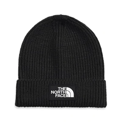 Afbeelding van The North Face JongensMeisjes Ribgebreide muts met logo