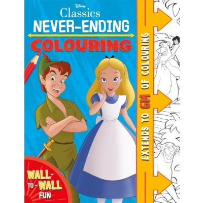 Afbeelding van 6 metre Pull out Colouring Scene Disney Classics: Never Ending