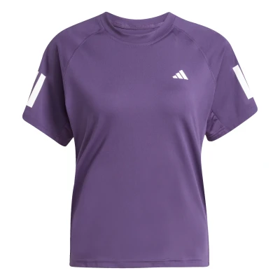 Afbeelding van adidas Performance CLUB TEE Sport Tshirt, Dames, Maat: XL, Aurora plum