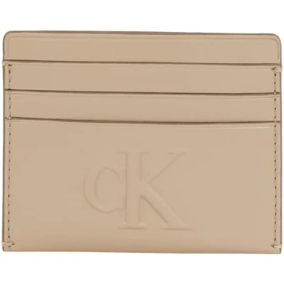 Afbeelding van Calvin Klein Jeans Sculpted Cardcase Unisex Portemonnee, Maat: One Size, Crockery