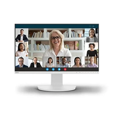 Afbeelding van NEC MultiSync EA242F LED monitor 23.8&quot; 1920 x 1080 Full HD (1080p) @ 60 Hz IPS 250 cd/m² 1000:1 5 ms HDMI, DVI D, VGA, DisplayPort, USB C luidsprekers wit