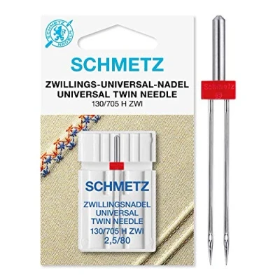 Afbeelding van Schmetz Tweeling 1 naald 2.5 80 10st