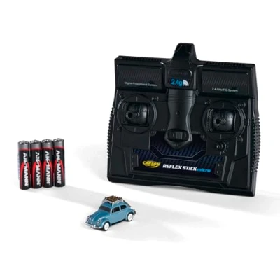 Afbeelding van Carson Modellsport 500504149 VW Käfer Wintersport 1:87 RC auto Elektro Straatmodel