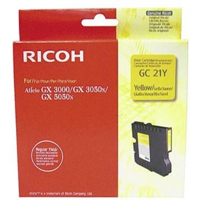 Afbeelding van Ricoh GC 21Y (405535) Inktcartridge Geel