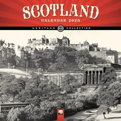 Afbeelding van Scotland Heritage Wall Calendar 2025 (Art Calendar)