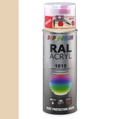 Afbeelding van Dupli Color Ral Acryl 1015 Ivoorwit Hoogglans 400 ml