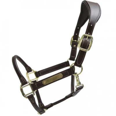 Afbeelding van Kentucky Horsewear Leder Halster Bruin Cob