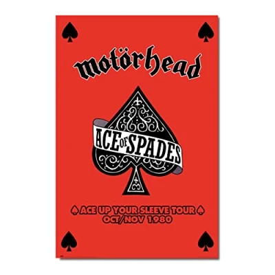 Afbeelding van Poster Motorhead Ace up your Sleeve Tour 61x91,5cm