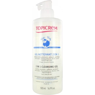 Afbeelding van Topicrem Gel Bébé nettoyant 2 en 1