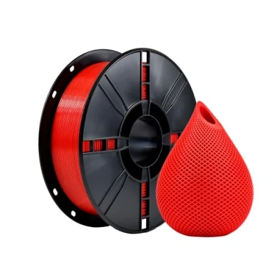 Afbeelding van IBOSS PLA Plus (PLA+) filament voor PLA+ 3D printer? 1,75 mm, maatnauwkeurigheid +/ 0,02 spoel 1 kg, printfilament, rood
