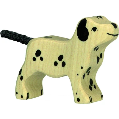 Afbeelding van Holztiger Houten Lopende Dalmatier 6cm