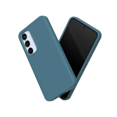 Afbeelding van RHINOSHIELD Hoesje compatibel met [Galaxy S24+] SolidSuit dunne hoes schokabsorberende technologie en premium matte afwerking oceaanblauw