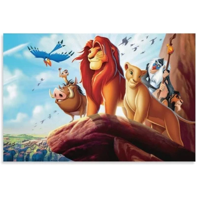 Afbeelding van Disney The Lion King Premium Kussen Cube (25x25x25cm)